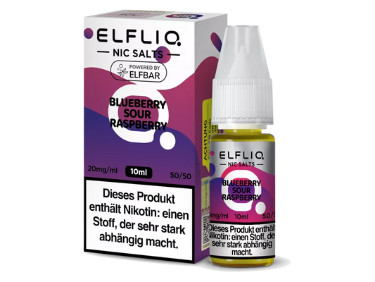 ELFIQ Nic Salt  |  Blueberry Sour Raspberry